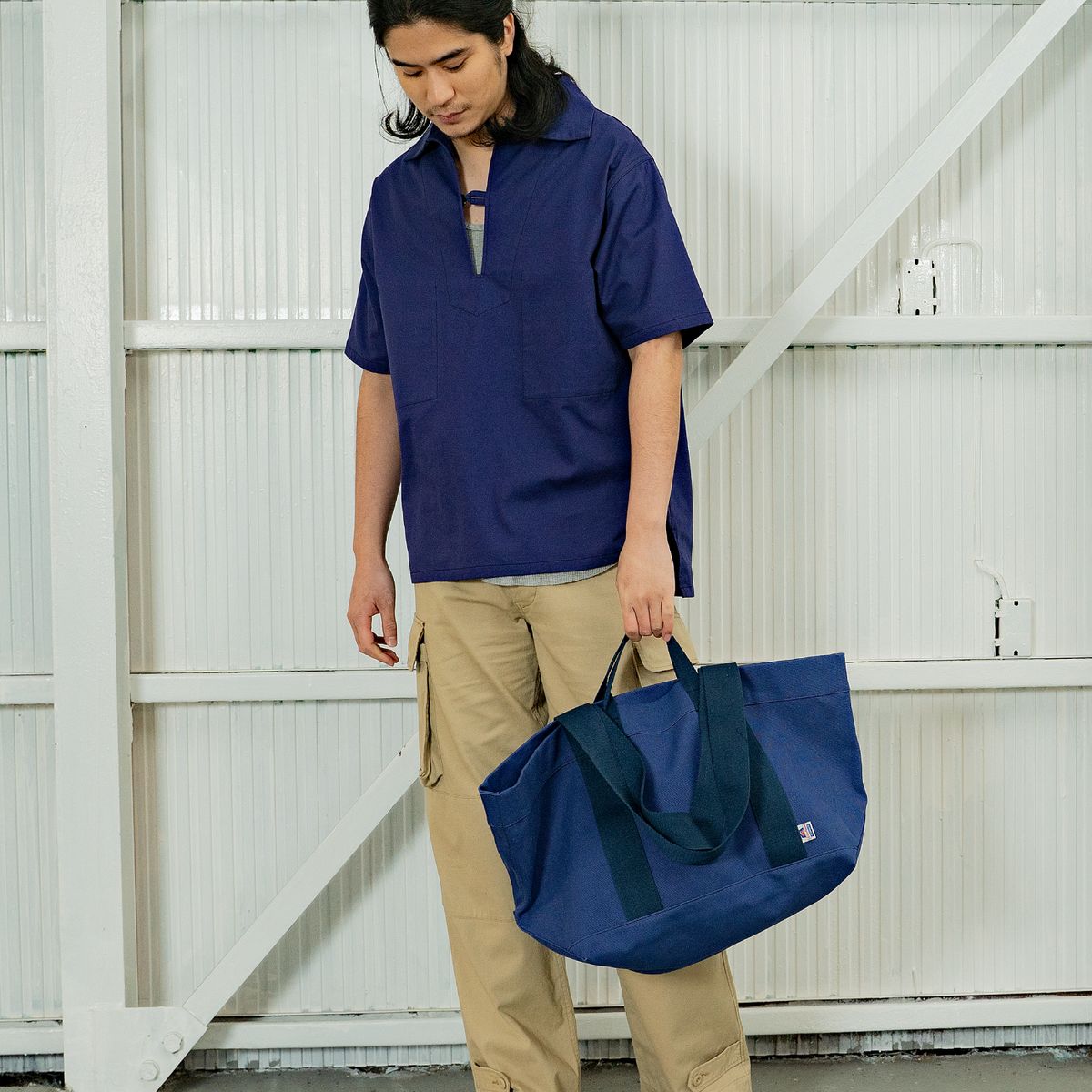 S/S FISHERMAN'S SMOCK | Le Pigeon Voyageur | 服飾雑貨・アパレルの