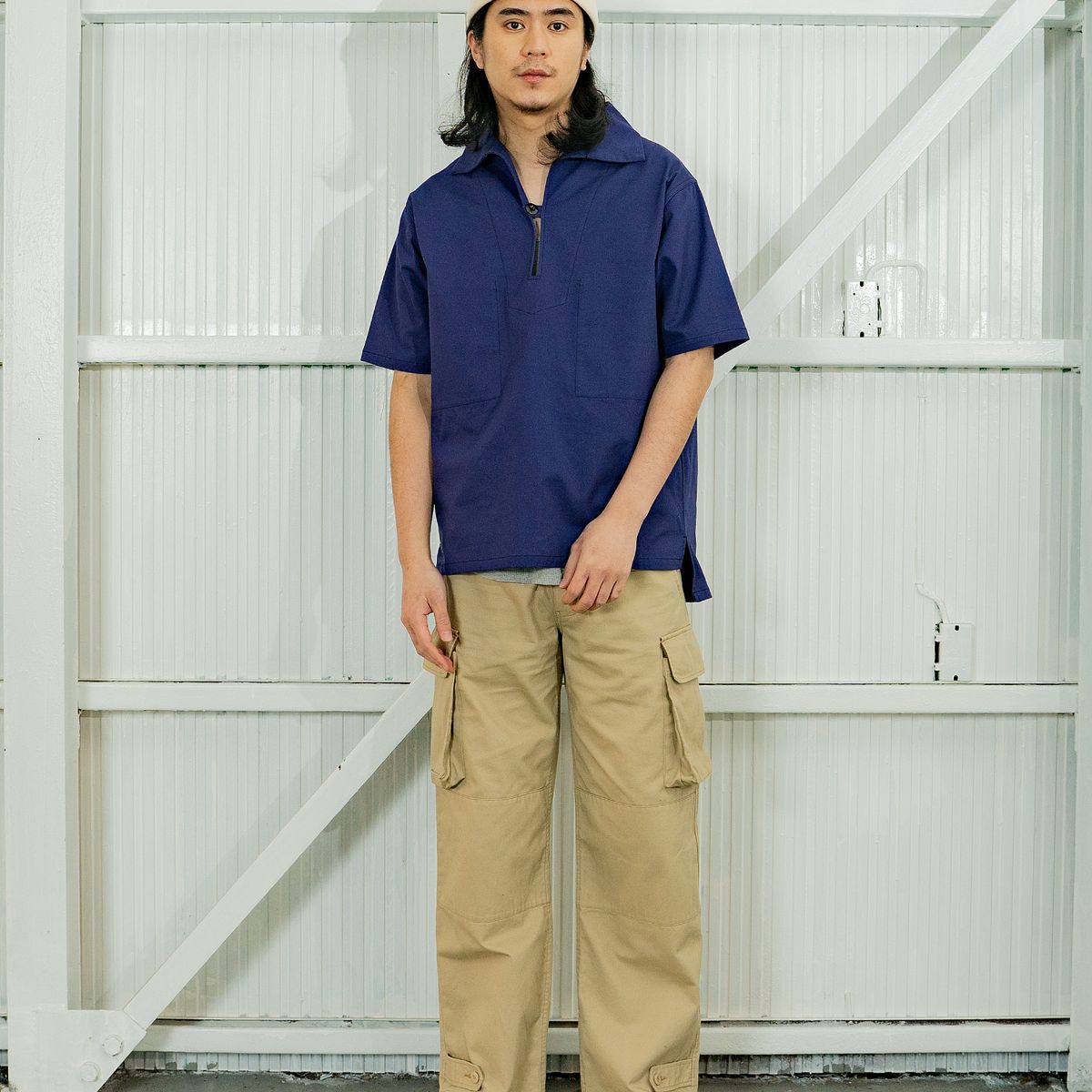 S/S FISHERMAN'S SMOCK | Le Pigeon Voyageur | 服飾雑貨・アパレルの