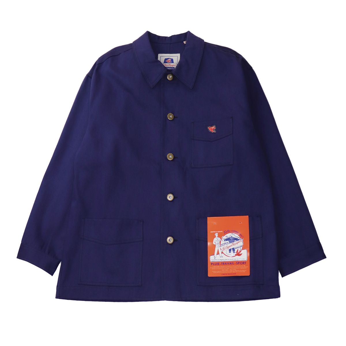 MOLESKIN COVERALLS モールスキンカバーオール | Le Pigeon Voyageur