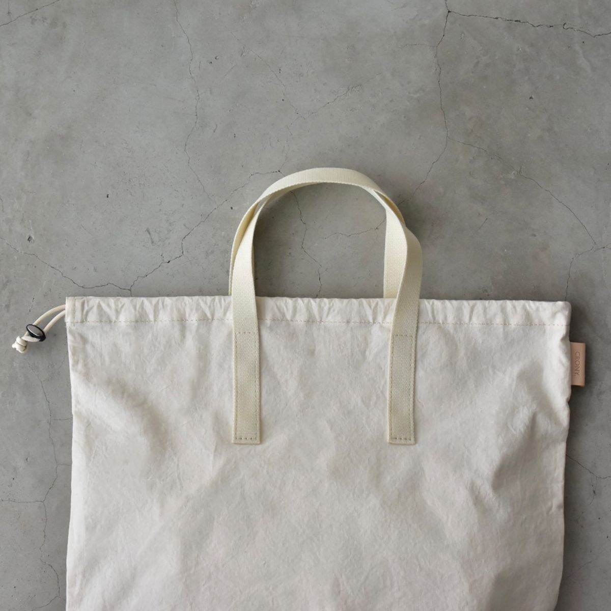 Zaza Cloth】Kinchaku Tote M / 巾着トートM | CRONY. | 服飾雑貨