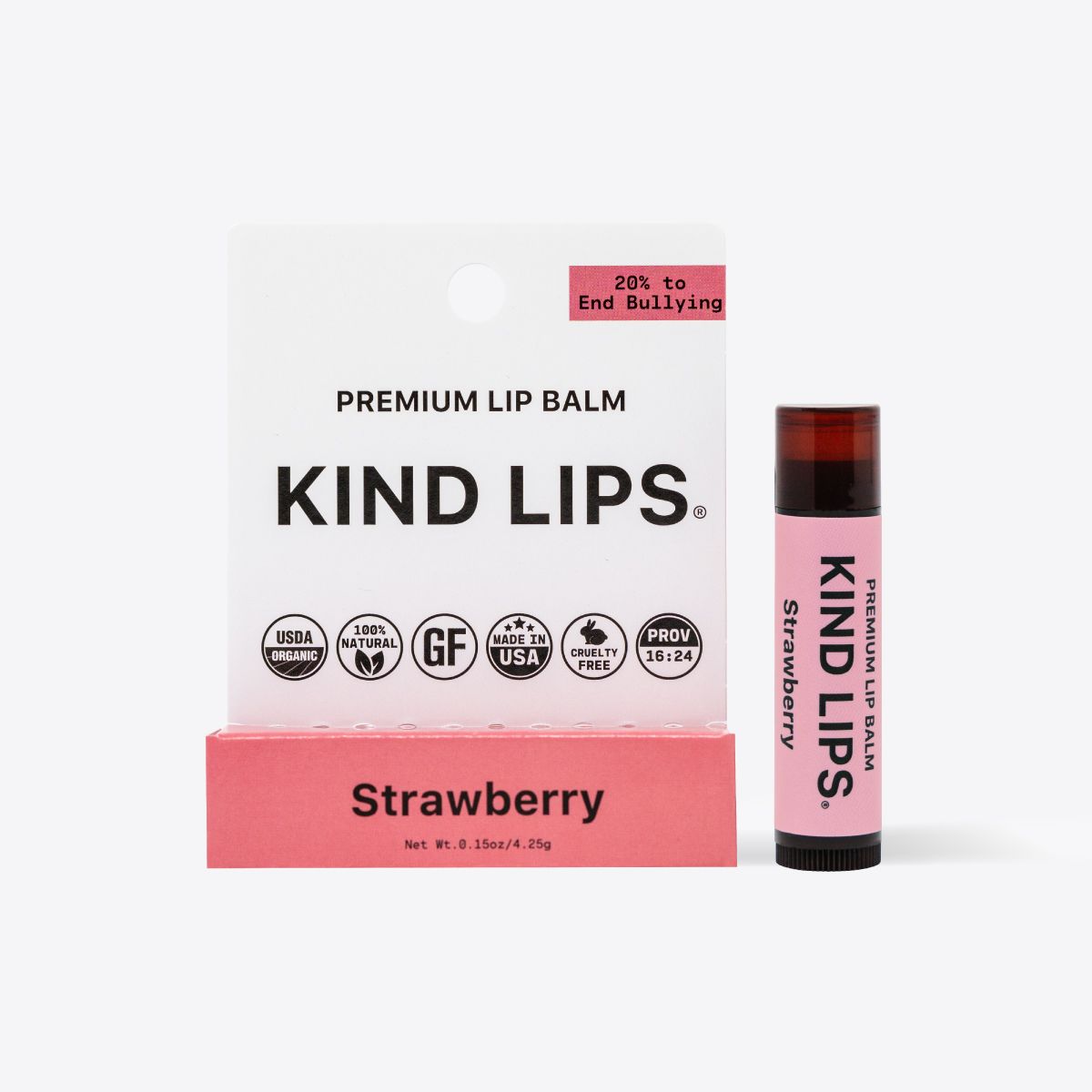 カインドリップス リップバーム ピュアストロベリー KIND LIPS 服飾雑貨・アパレルの仕入れに最適・ブランド向けオンライン