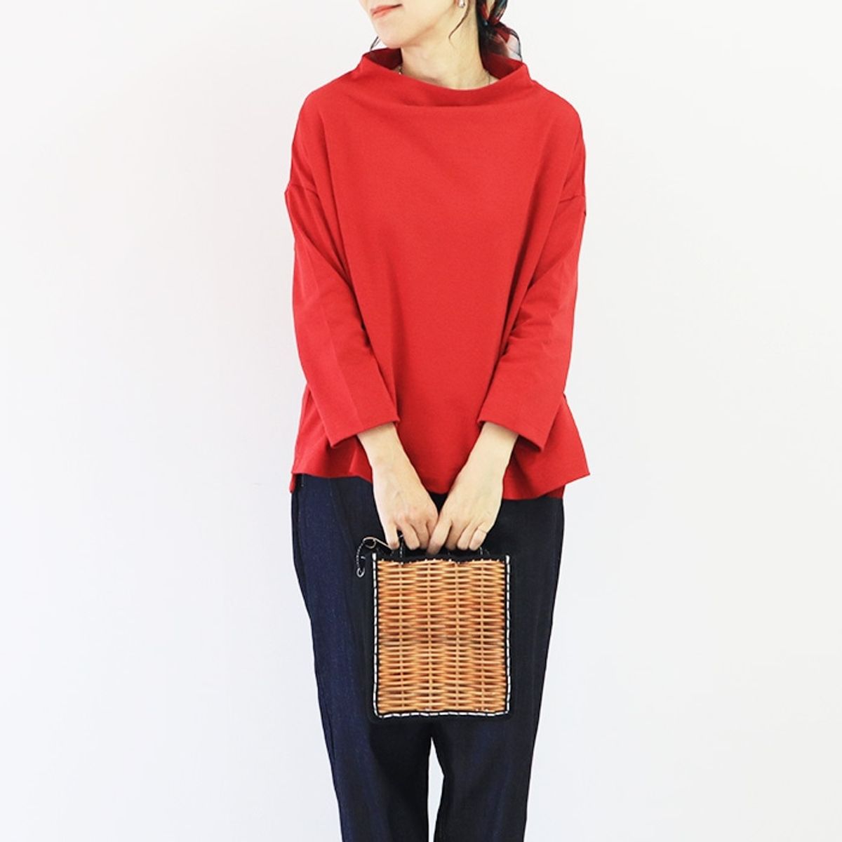 デラヴェジャージボトルネックワイドプルオーバー | NARU | 服飾雑貨 ...