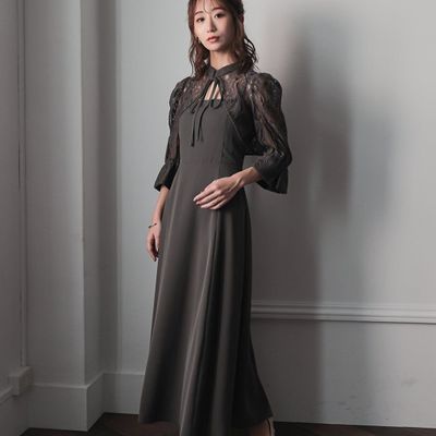 メローレースAラインロングドレス | &Robu. | 服飾雑貨・アパレルの