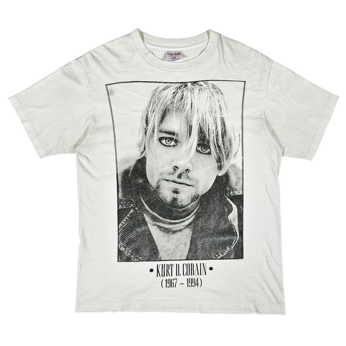 41cm肩幅激レア　カートコバーン×ヒトラー　Nirvana  DEAD MEAT Tシャツ