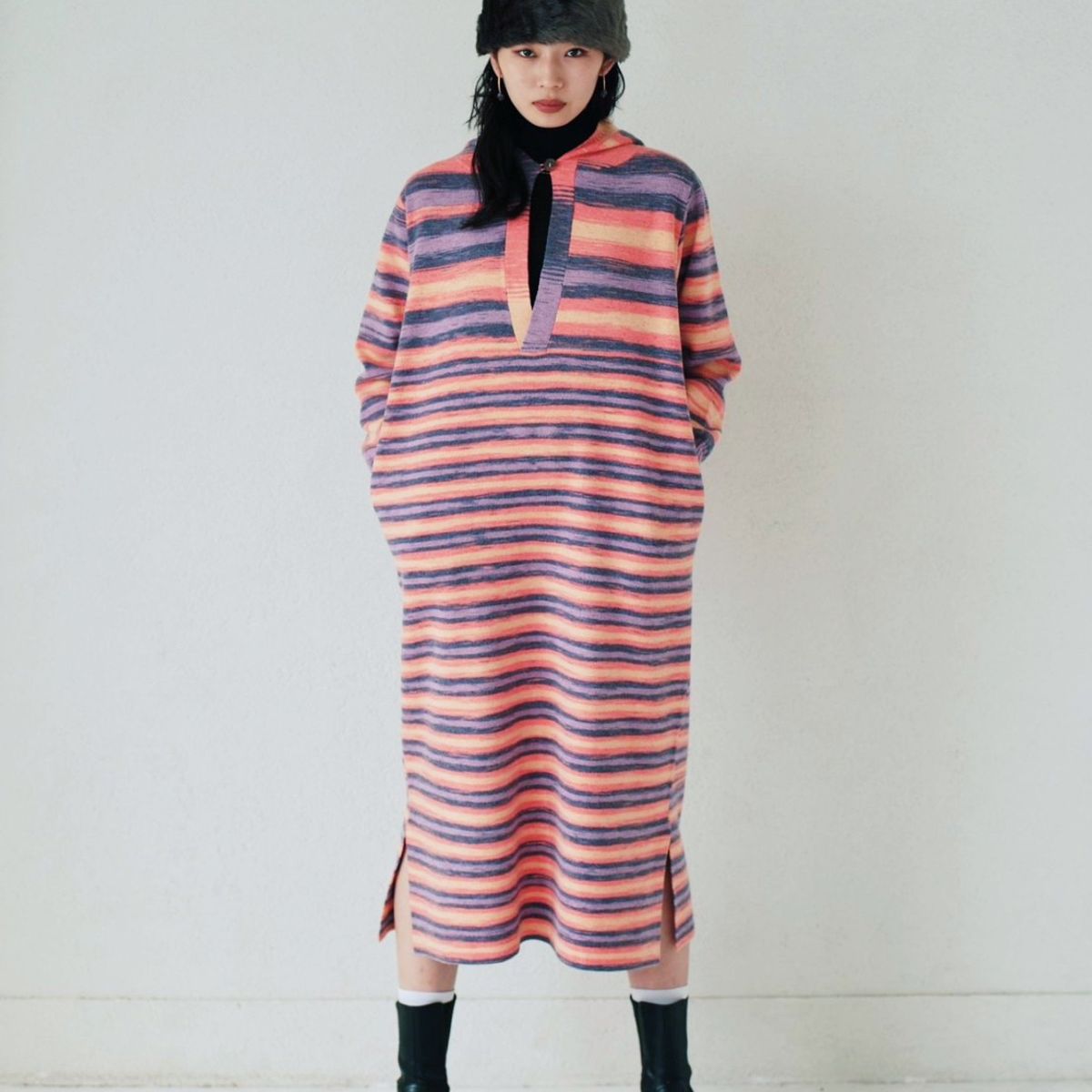 GRADATION KNIT DRESS | HCAE | 服飾雑貨・アパレルの仕入れに最適