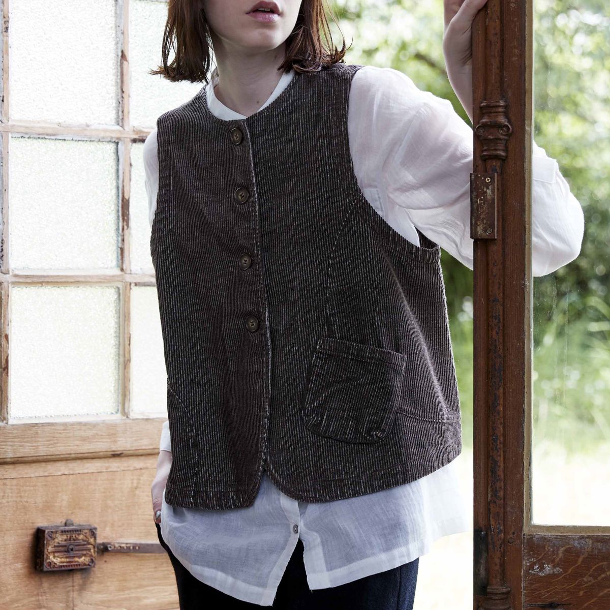 LUTAYS Valmont Corduroy Vest コーデュロイベスト（corduroy