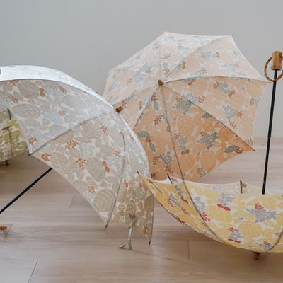 ヒグチユウコ折り畳み傘　ギュスターヴくん&モンスター【１度使用】日本製　タグなし ヒグチユウコ折り畳み傘 ギュスターヴくん&モンスター【1度使用