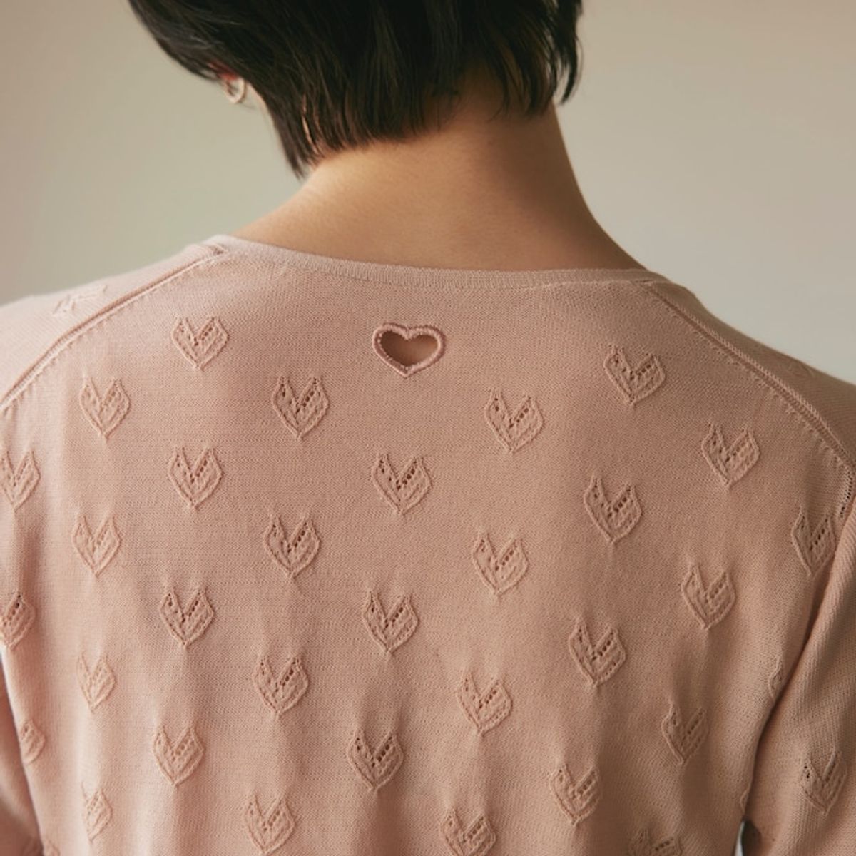 Cache-Coeur ♡ cardigan PINK-BEIGE | tyn.TGOR | 服飾雑貨・アパレル 